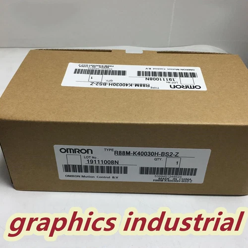 New Original Omron R88M-K40030H-BS2-Z AC Servo Motors R88M-K40030H-BS2-Z