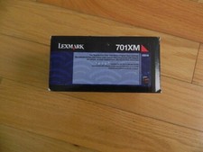 GENUINE LEXMARK EXTRA HI-YLD MAGENTA TONER CARTRIDGE 701XM CS510 FACTORY SEALED