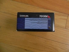 GENUINE LEXMARK EXTRA HI-YLD MAGENTA TONER CARTRIDGE 701XM CS510 FACTORY SEALED
