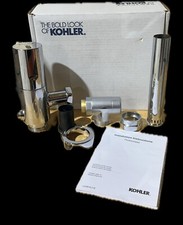 Kohler 40TD00N10-CP Mach WAVE Toilet Flushometer - Polished Chrome 1.28 GPF
