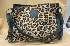 Sts Ranchwear Handbag Leopard Print Maggie Mae Collect. Shoulder Satchel #e1916