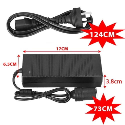 240V to 12V Socket 12 Volt Transformer AU Plug Cigarette Lighter Power Adapter* - Picture 3 of 12
