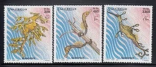SOMALIA Seahorses MNH set