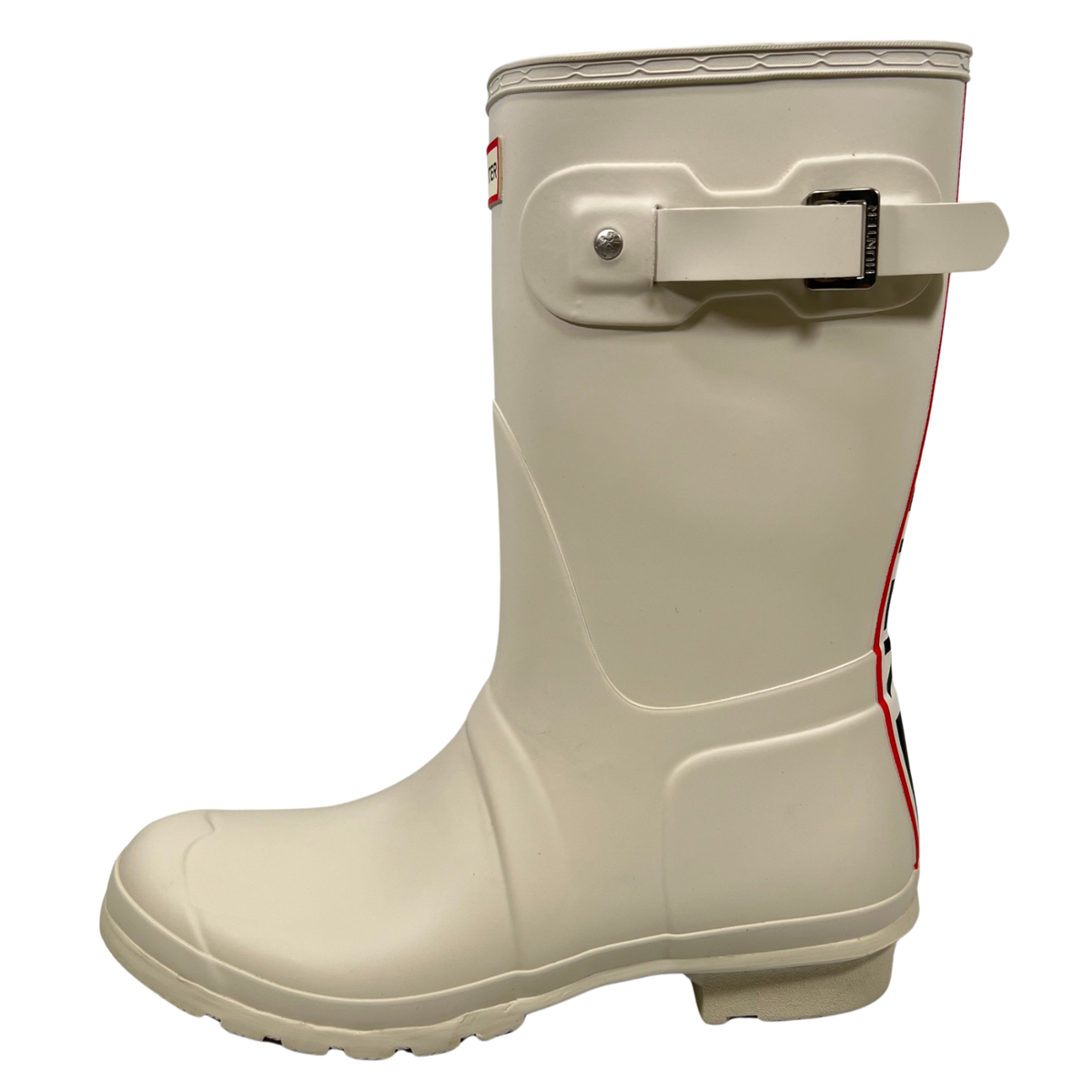 Rain Boot Amazon Botas Hunter Mujer Hunter Women's Original Short Rain  Boots Logo Willow White Size EU