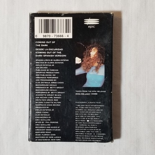 Gloria Estefan LOT Cassette Single Cassingle SpanishLiveMegamix NOT CD 12" Vinyl - Picture 11 of 15
