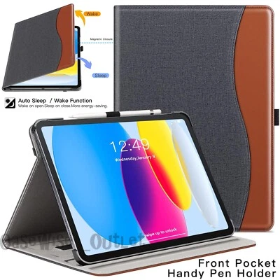 GALTD Smart Leather Case for iPad 11" (A16 Chip) 11th/ 10.9" 10th Generation 2025-22