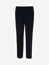 $79 Calvin Klein Straight Fit Solid Stretch Dress Pants Black 30Wx30L