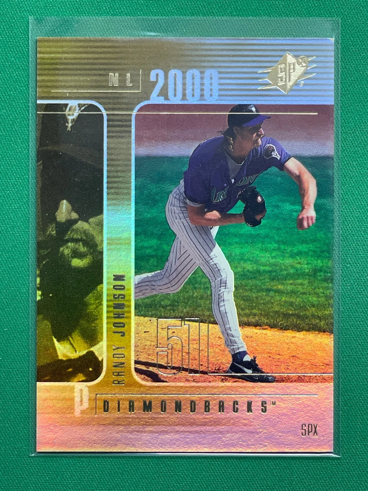 2000 SPx  #27 Randy Johnson