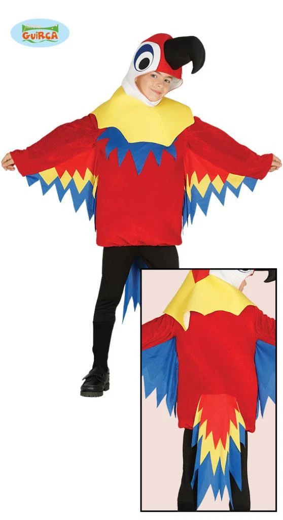 Costume pappagallo shop bambino