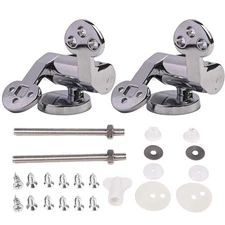 Toilet Seat Hinge Replacement Parts Toilet Lid Fixing With Soft Close Mechanism