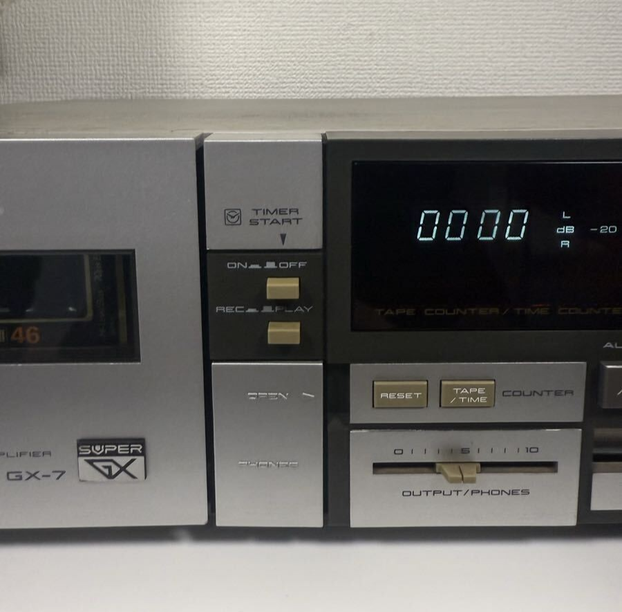 AKAI GX-7 3-head Cassette Deck Super GX | AC100V 50Hz/60Hz