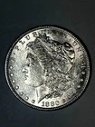 1880 P Morgan Dollar WHITE  BU  BEAUTIFUL COIN