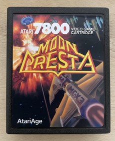 Moon Cresta Atari 7800 Video Game Complete In Box CIB Out Of Print OOP