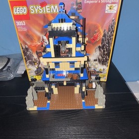 Lego 3053 NINJA Emperor&rsquo;s Stronghold Castle + Box + Manual (missing 7 pieces!!)