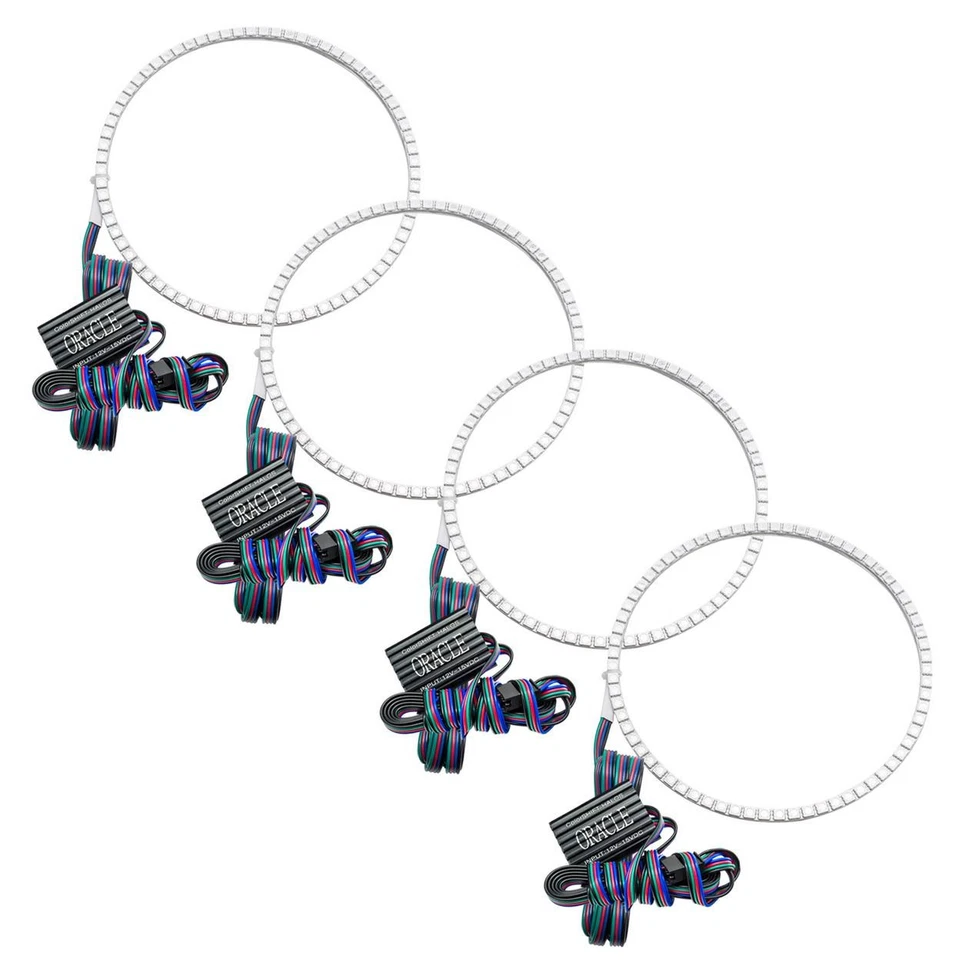 Juego de emisor de anillo de halo de faros Oracle - 2002 a través de Fits 2006 Bentley Arnage Colo Foto 4 de 4