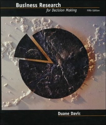 Business Research for Decision Making (with Buch Wadsworth Publishing Co Inc