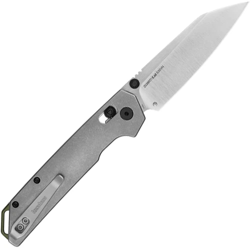 Kershaw Iridium Folding Knife 3.5" Satin Bohler M390 Steel Blade Titanium Handle - Image 4 of 4