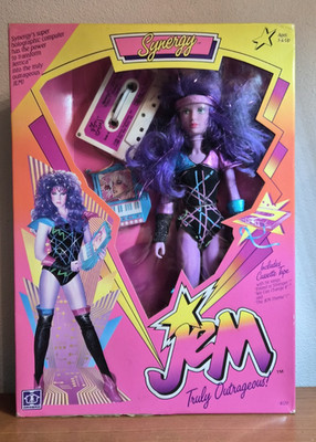 HASBRO - JED AND THE HOLOGRAM - 1986 - VINTAGE - SYNERGY - NEU