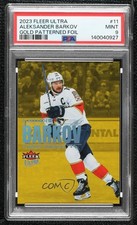 2023 Fleer Ultra Gold Patterned Foilboard Aleksander Barkov #11 PSA 9 MINT ig1