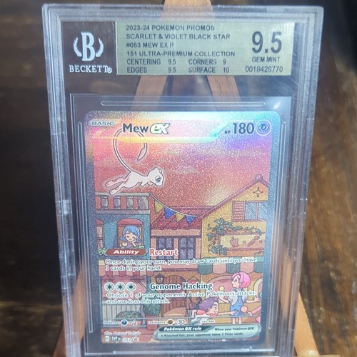 2023 Pokemon SVP EN BSP 151 Ultra Premium UPC #053 Mew BGS 9.5 GEM MINT