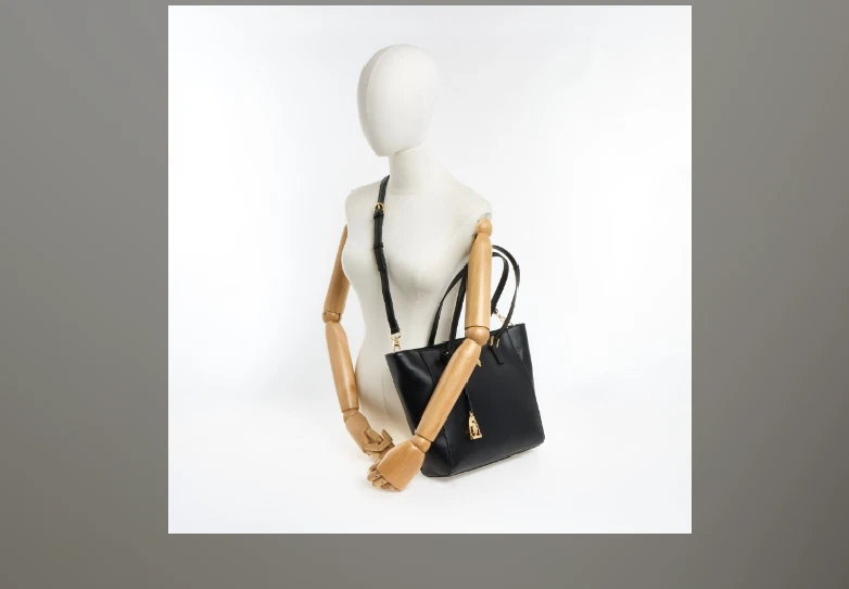 US POLO ASSN Negro Jones Shopper Hombro Bolso - Imagen 3 de 3