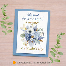 Mother s Day Card for Daughter - Religious Daughter Mother's Day Card - NEW