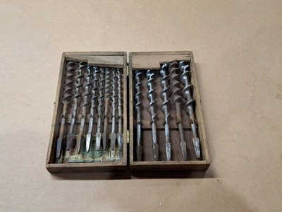 Keen Kutter Auger Bit Set Original Wooden Box No KS/13 Simmons Hardware Bits