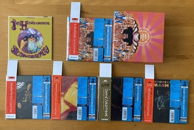 Jimi Hendrix Mini LP CD Set Limited Edition Obi Japan Promo Box