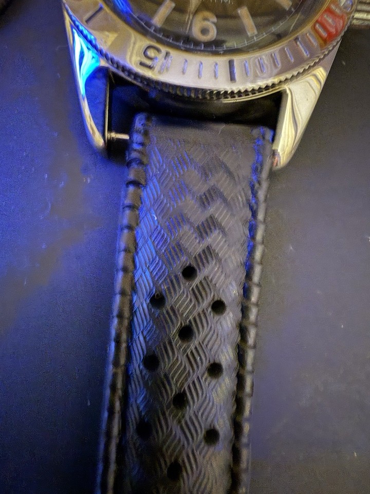 Vintage Breitling Geneve Ref 3865 Skin Diver 36mm Automatic 20 ATM 17J ...