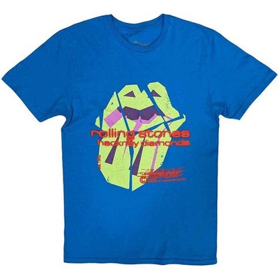 Rolling Stones Hackney Diamonds Neon Tongue offiziell Männer T-Shirt Herren