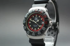 [N MINT] TAG Heuer Formula 1 WA1214 Black Red Dial Men's Qz Watch From JAPAN