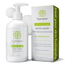 Gentle Yet Powerful Acne Treatment - 8 Oz Maximum-Strength Wash for All Skin