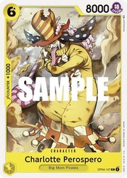 Charlotte Perospero OP04-107 Common Kingdoms of Intrigue One Piece TCG