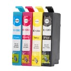 4PCS Ink Cartridge T1261 T1262 T1263 T1264 PP Cartridge Combo Pack Replacement