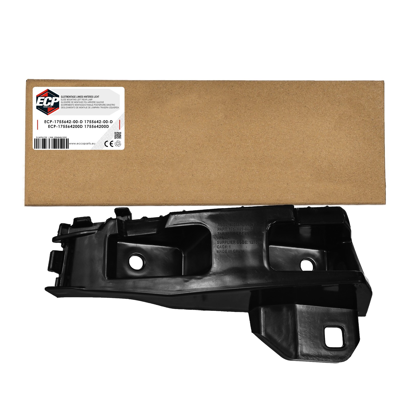 Support gauche de pare-choc arrière pour Tesla Model 3 pièce de carrosserie 1755642-00-D