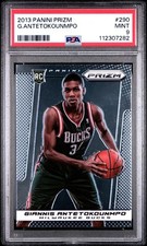 2013-2014 Panini Prizm Giannis Antetokounmpo #290 Rookie Card RC PSA 9 Mint. rookie card picture