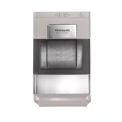11 In. 33 Lb. Countertop Nugget Ice Maker with Touch Controls with Stainless Ste