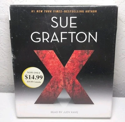 X by Sue Grafton (2016,Audio Compact Disc) Brand New B77 - Image 1 of 2
