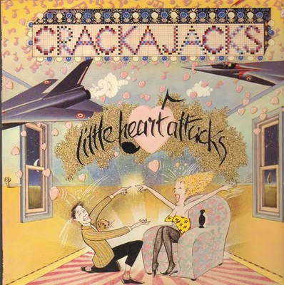 Crackajacks Little Heart Attacks NEAR MINT Missing Link Vinyl LP