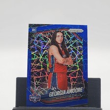 2025 Panini Prizm WNBA #103 Georgia Amoore Blue Velocity Prizms RC