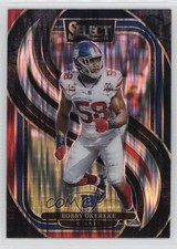 2024 Panini Select Premier Level Black & Red Shock Prizm Bobby Okereke #109 uk2