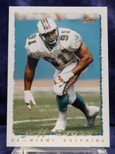 1995 Topps #59 - Jeff Cross - Miami Dolphins - Near Mint