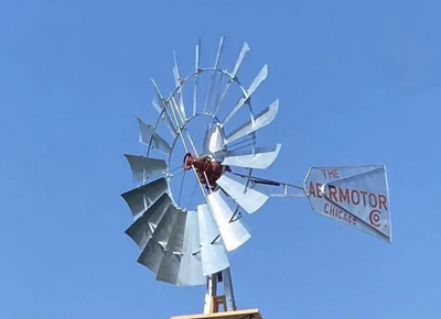 8ft Aermotor A-702 rebuilt Windmill with New 33ft Tower | eBay