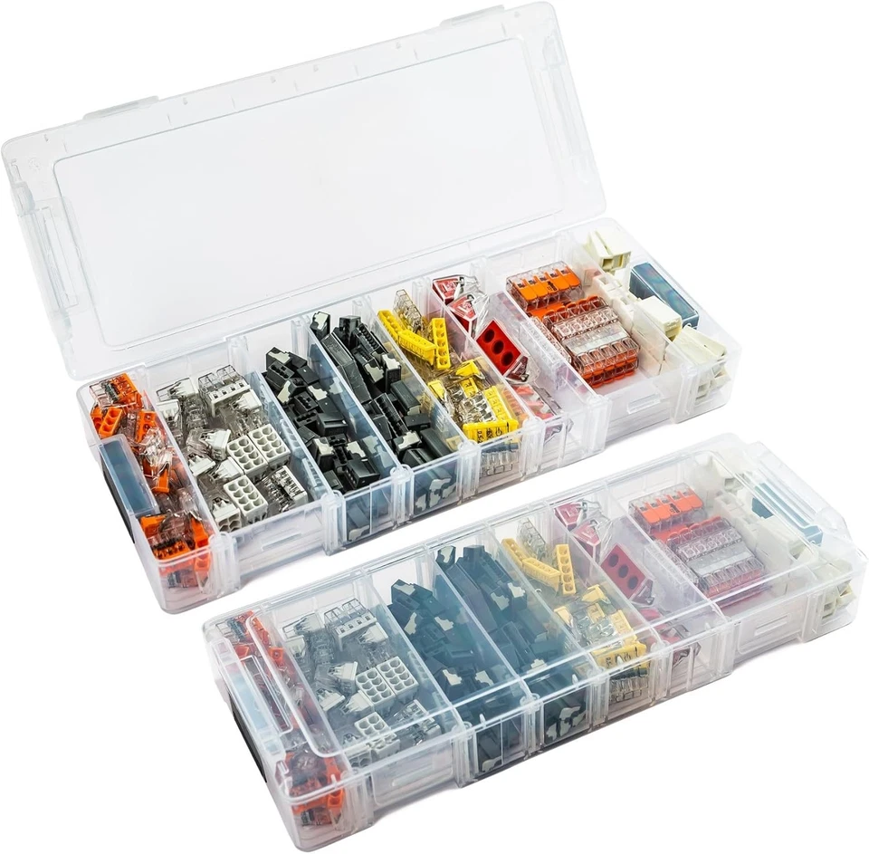 3x L-BOXX Micro – Transparente Kleinteilebox, stapelbar, mit Trennwänden - Bild 3 von 4