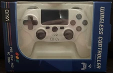 PS4/PS5/PS3/MAC/PC  NuForce Wireless Game Controller: White  Cirka