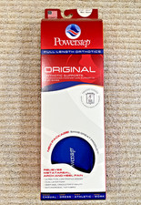 New Powerstep Original Orthotics full length Mens 12-13.5/Womens 14-15.5