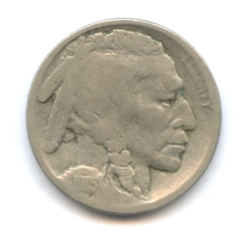 1915 Buffalo Nickel - Nice Very Good Condition, Free Shipping