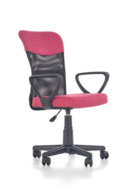 Drehstuhl BüRostuhl Schreibtischstuhl Computerstuhl Stuhl Modern Rosa 52X59X91Cm-image