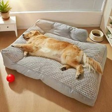 Jumbo Orthopedic Dog Sofa Bed   All-Season, Non-Slip Base, 4 Sizes Available