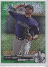 2017 Bowman Mega Box Green Refractor 26/99 Antonio Senzatela #BCP27 3k7